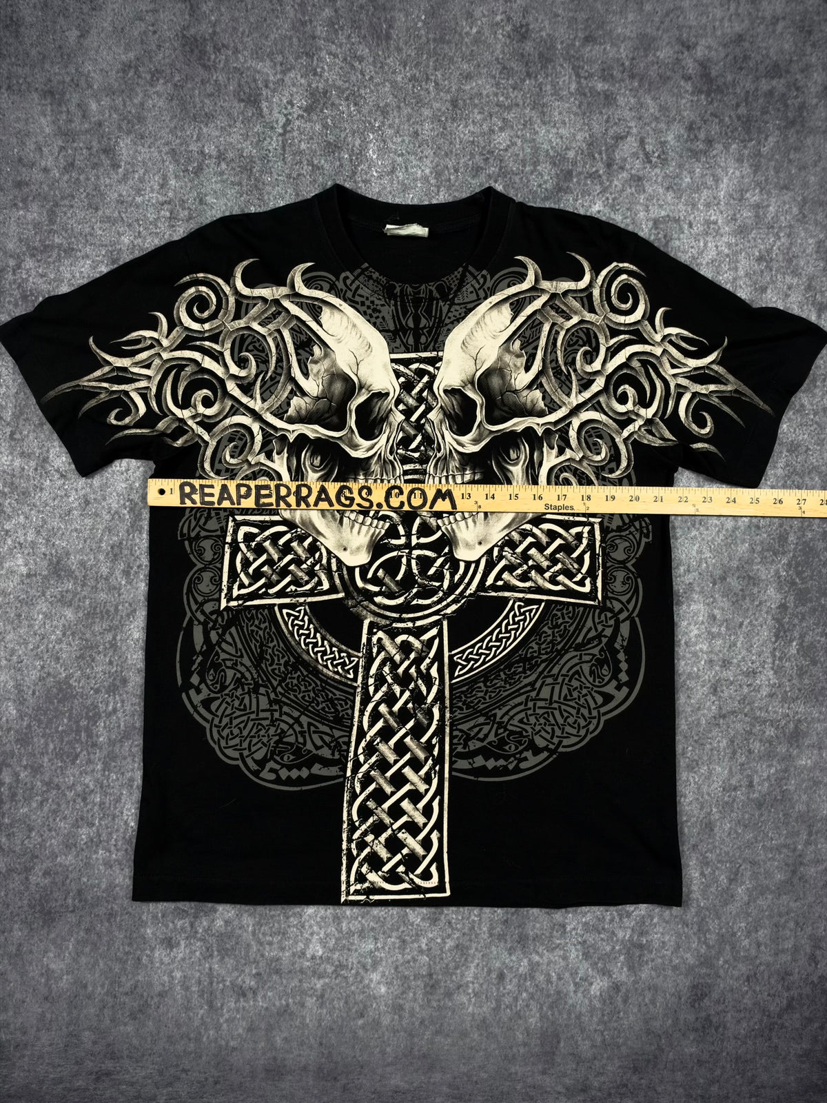 (GRAIL) 2000s ROCK EAGLE SHIRT (L)