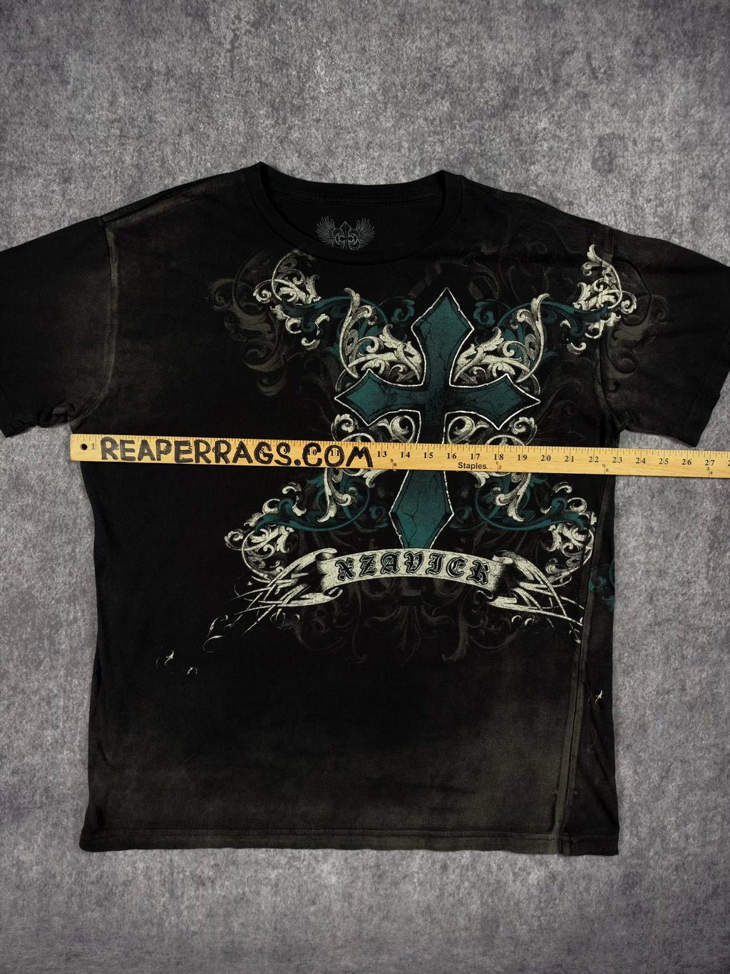 (GRAIL) 2000s CHROME XZAVIER SHIRT (XL)