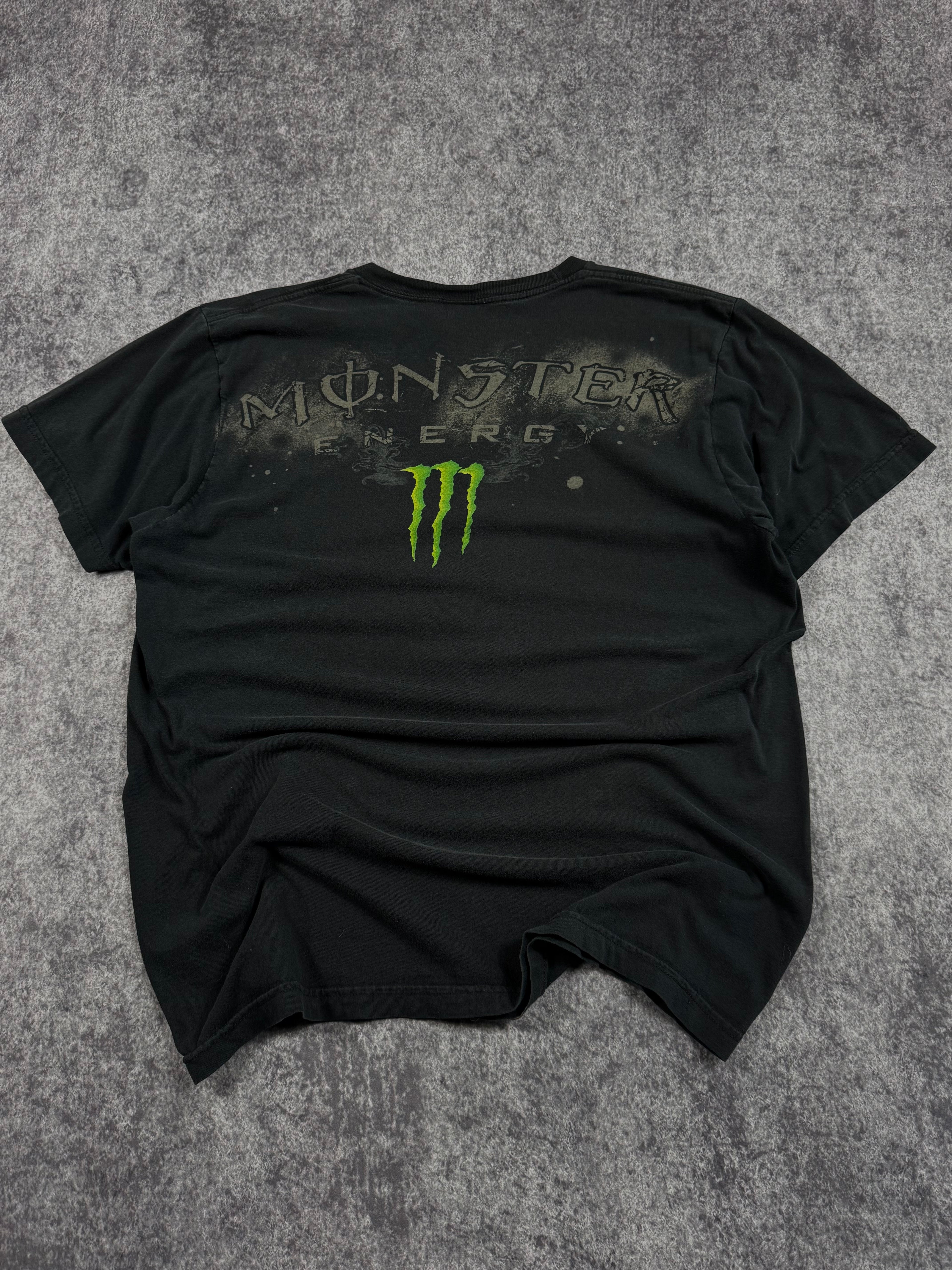(rare) 2000s monster energy shirt (L)