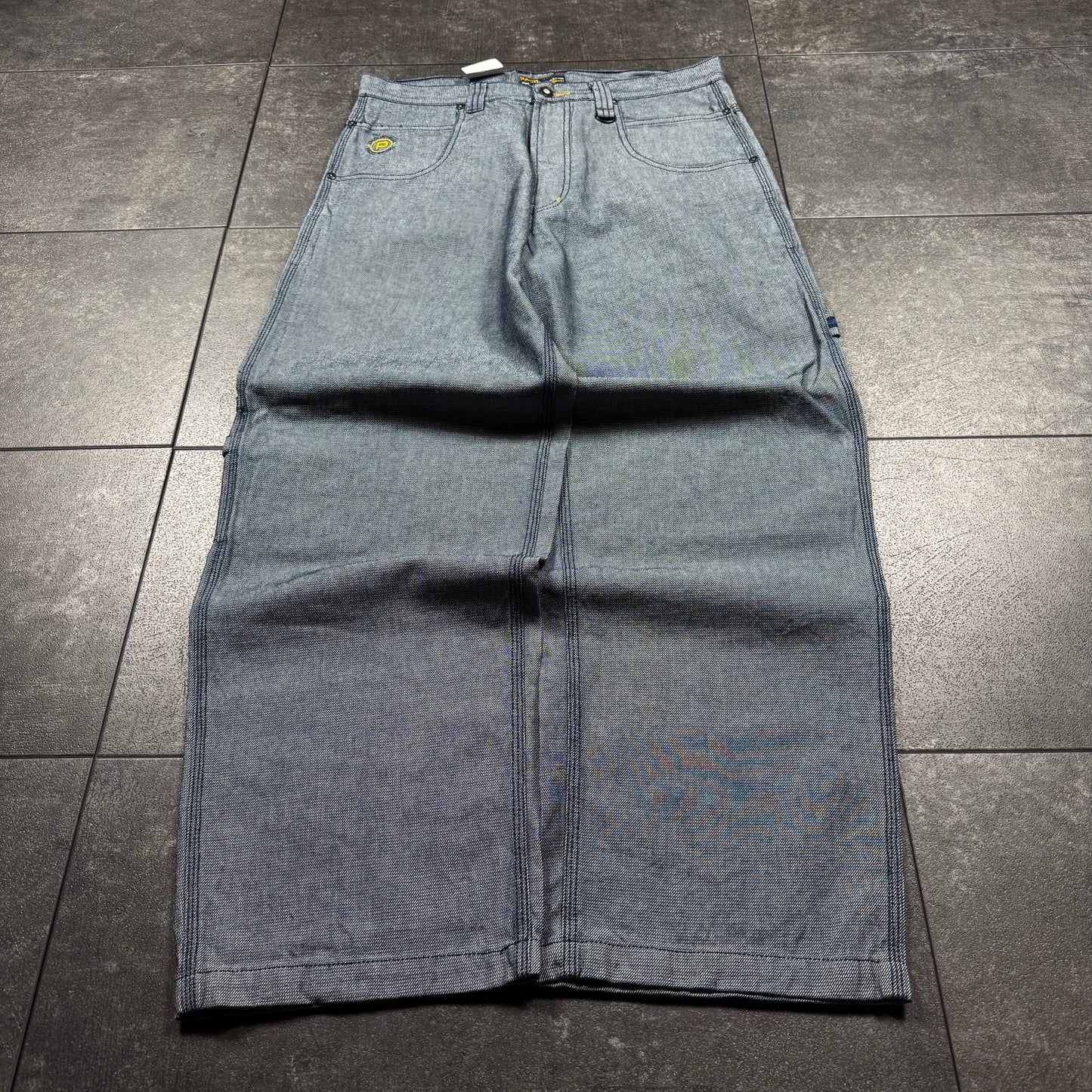 Y2K Deadstock JNCO Style Paco Wide Leg Baggy Jeans (34x31)