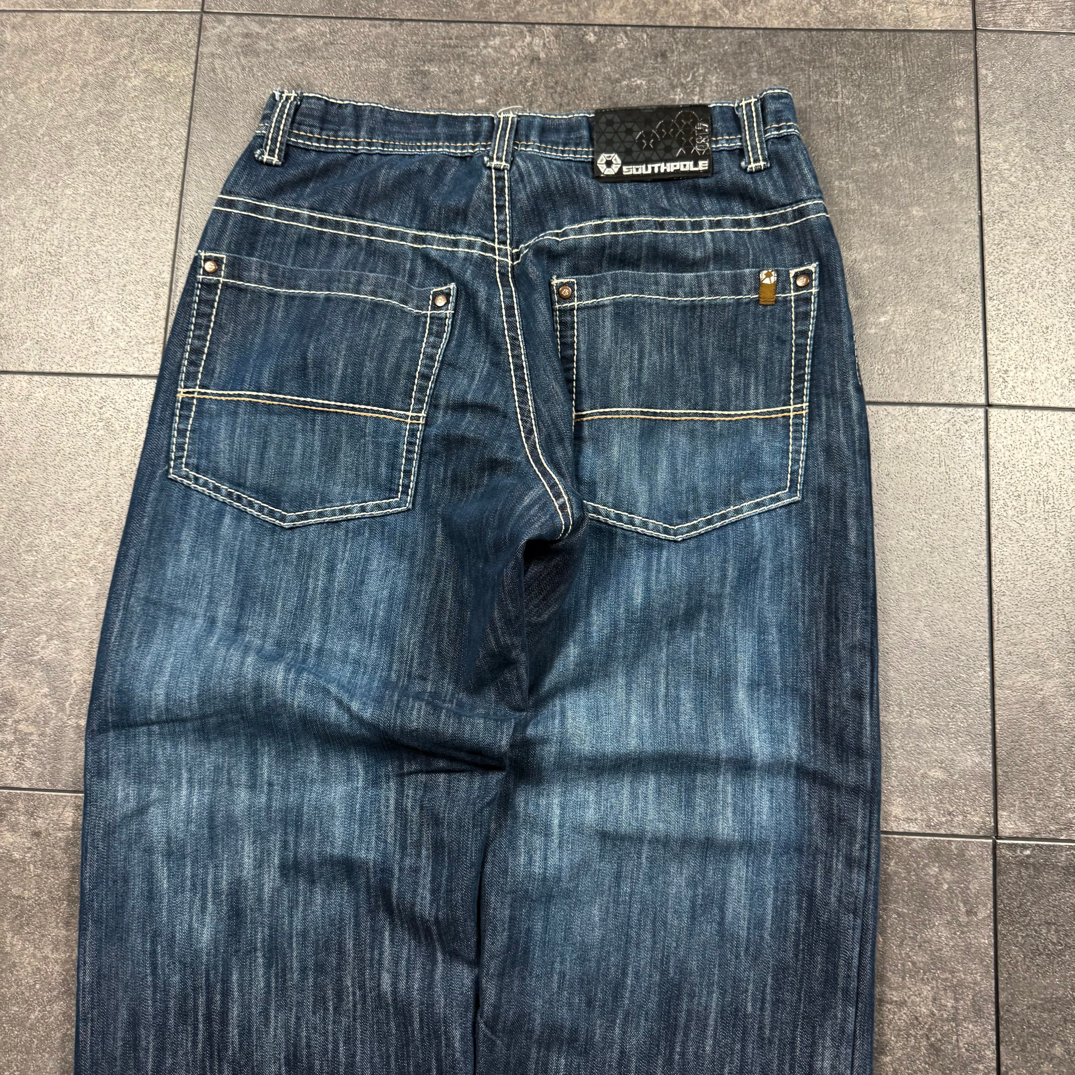 2000s Southpole Brown Tab Jeans (32x30)