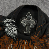(rare) 2000s archaic embroidered shirt (XS)
