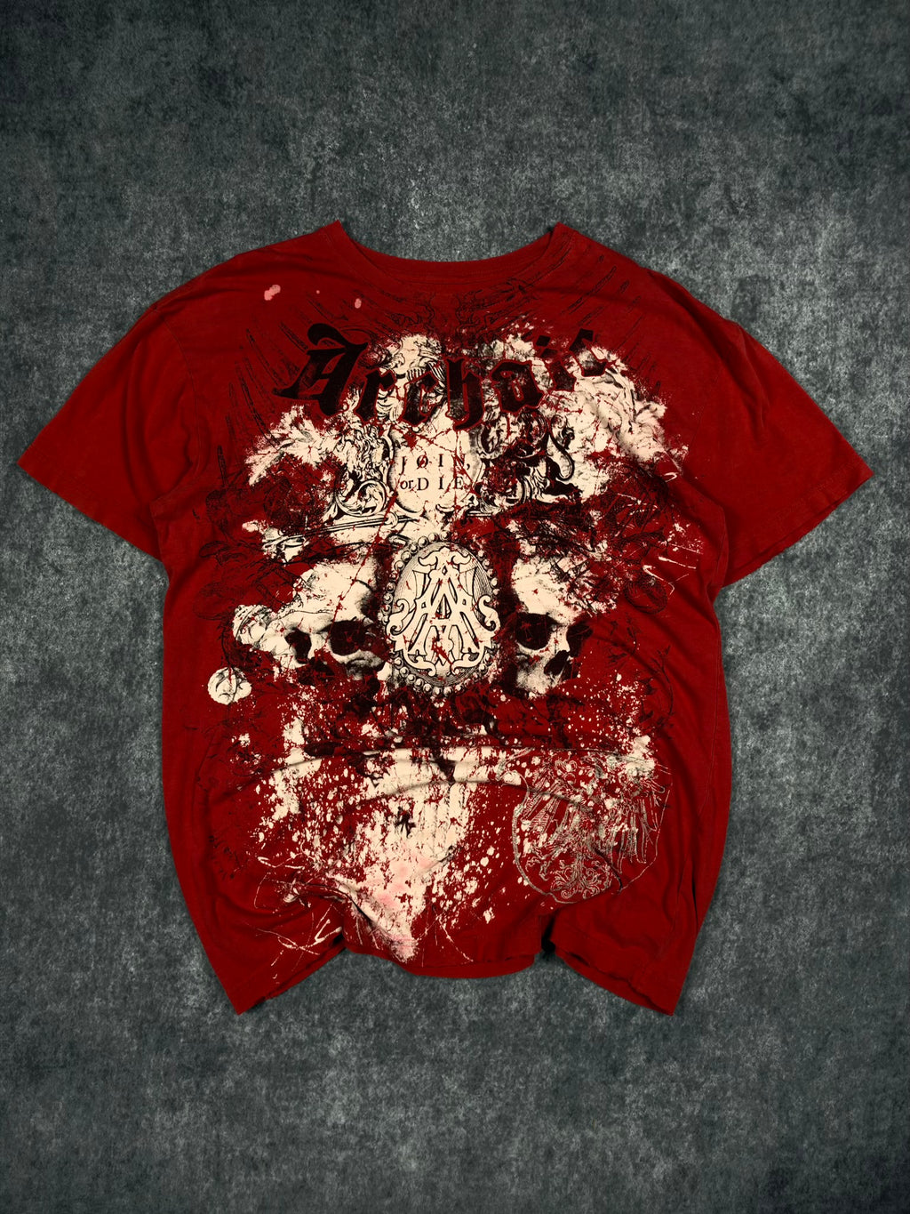 (RARE) 2000s ARCHAIC SHIRT (L)