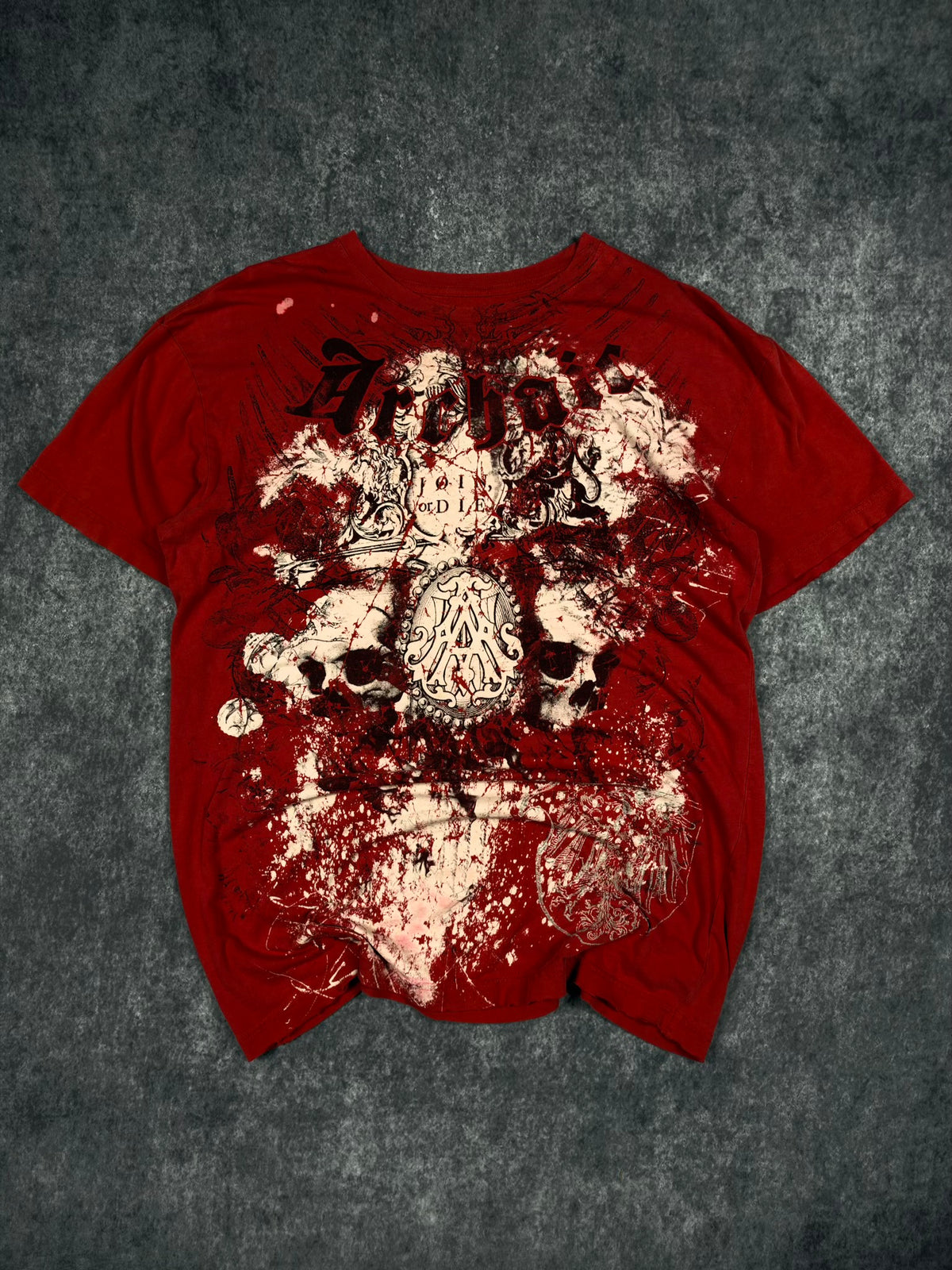 (RARE) 2000s ARCHAIC SHIRT (L)