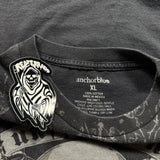 (rare) 2000s Anchor Blue Shirt (XL)