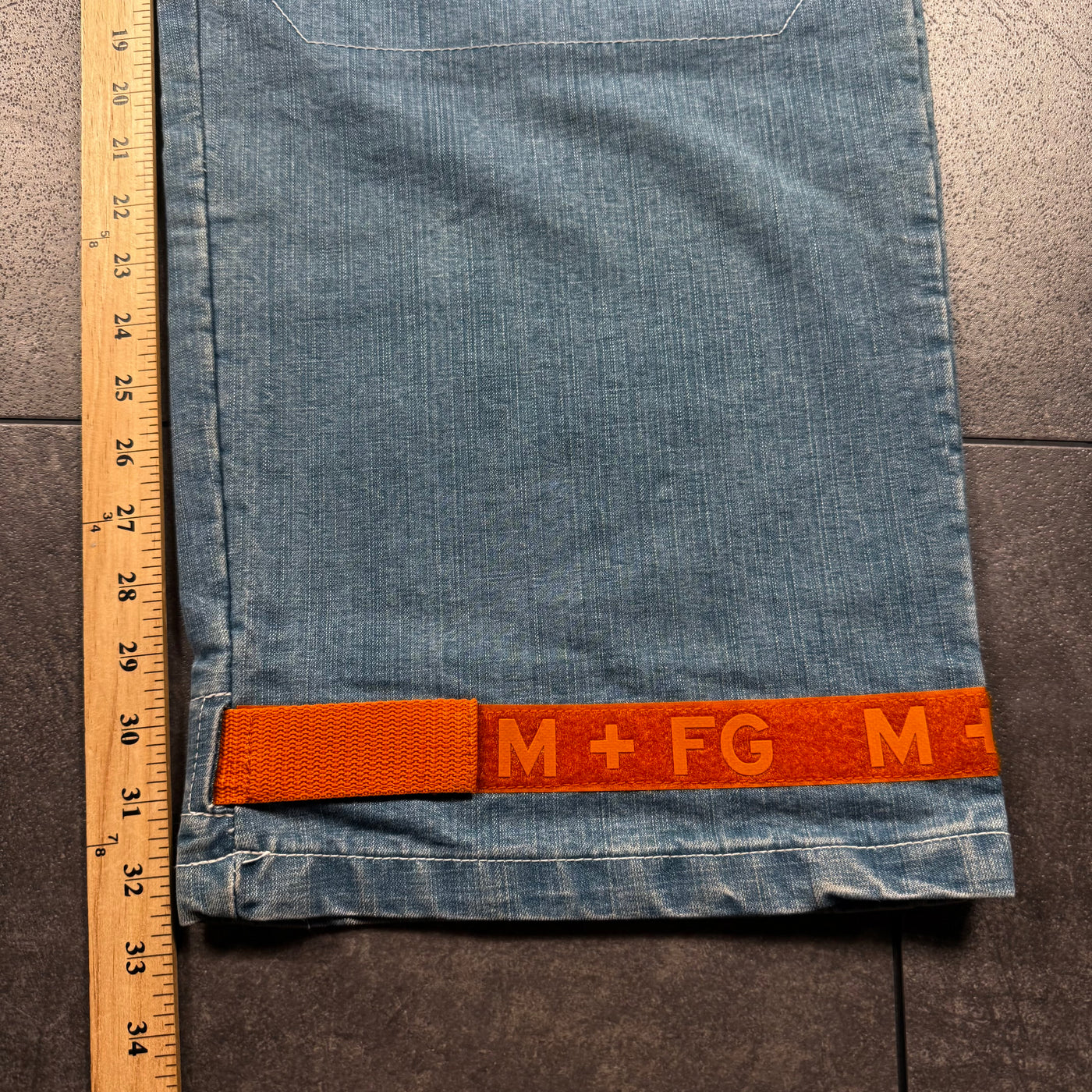 (rare) Deadstock 2000s Girbaud Strap Jeans (36x32)