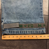 Deadstock Marithe Francois Girbaud Shuttle Strap Jeans (38x33)