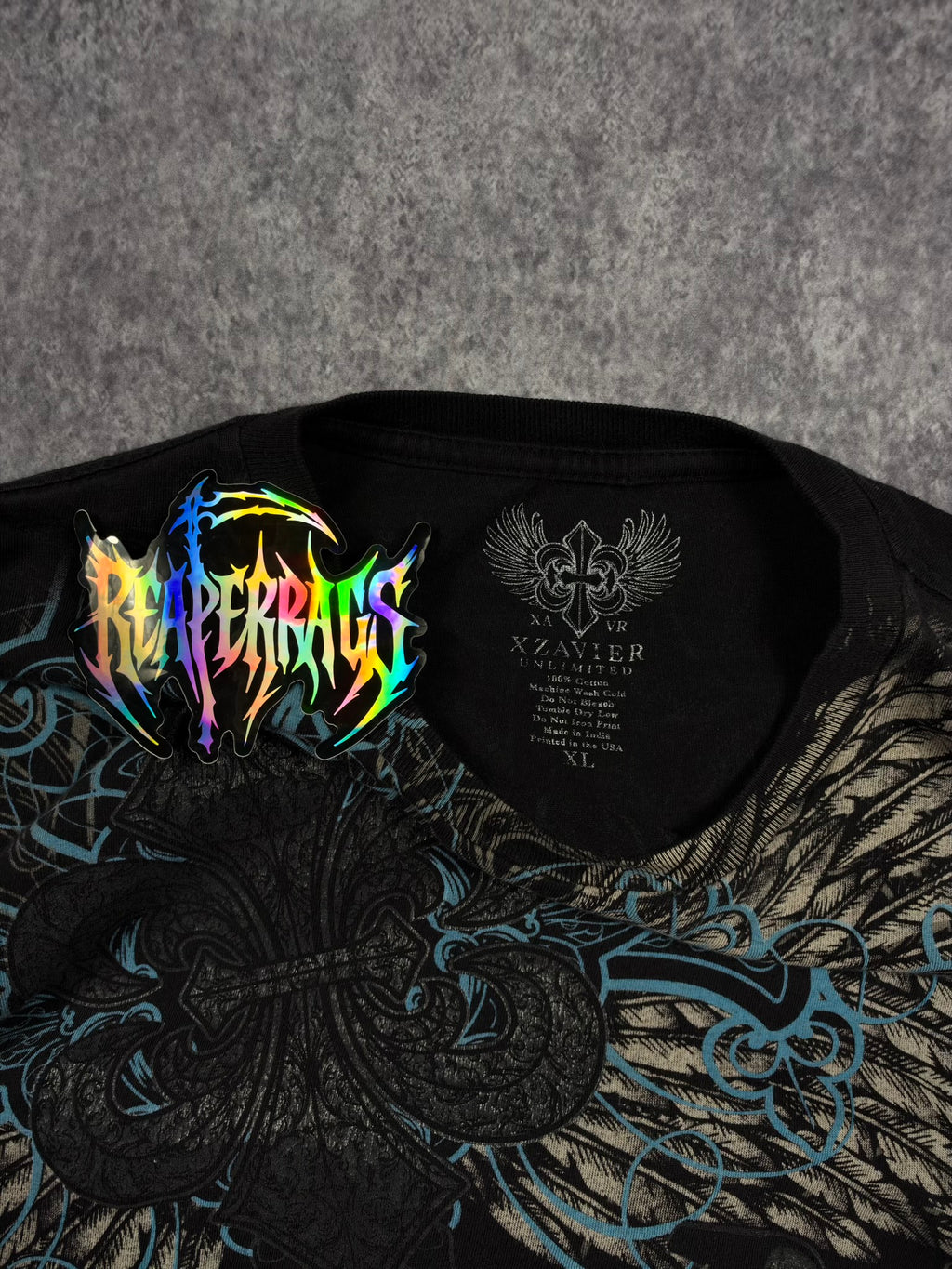 (RARE) 2000S XZAVIER SHIRT (XL)