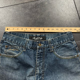 2000s Southpole Embroidered Jeans (30x28)