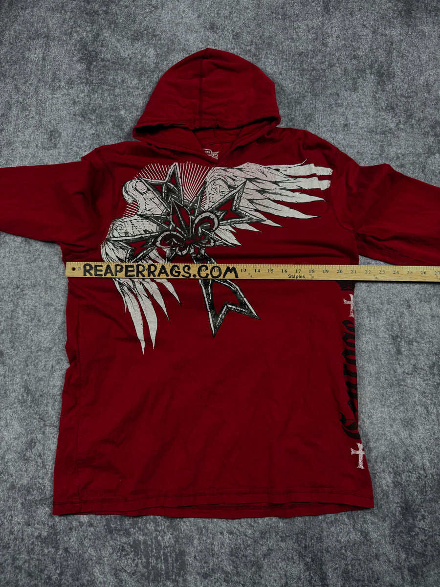(rare) 2000s mma elite hoodie (M)