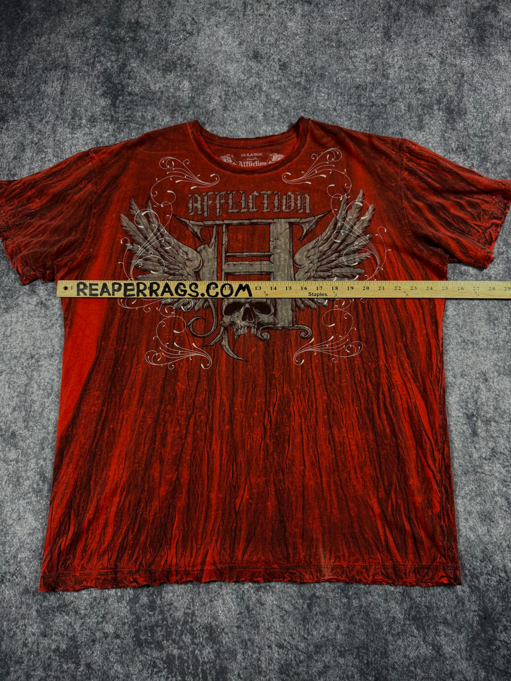 (rare) 2000s affliction shirt (XXL)