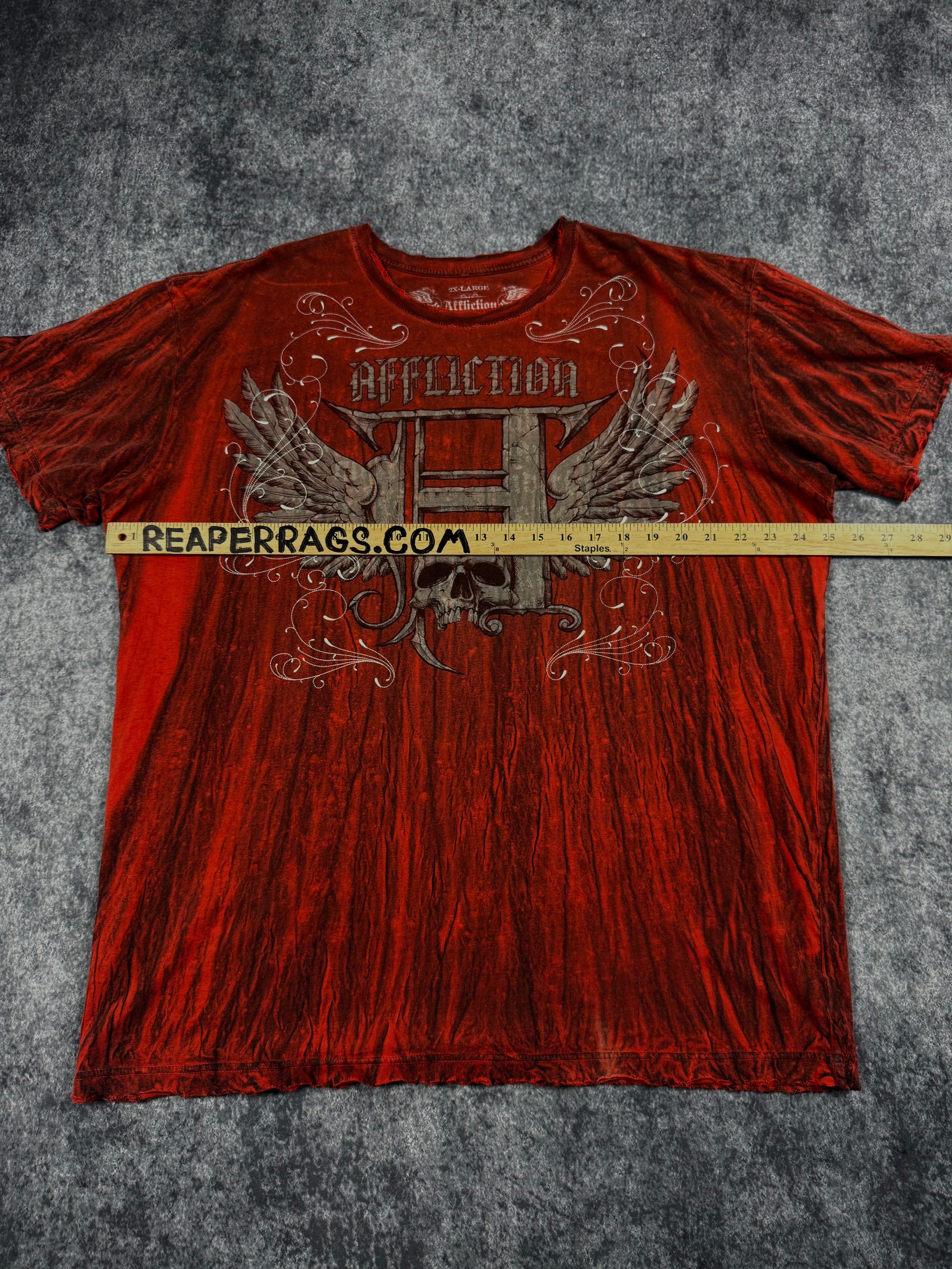 (rare) 2000s affliction shirt (XXL)