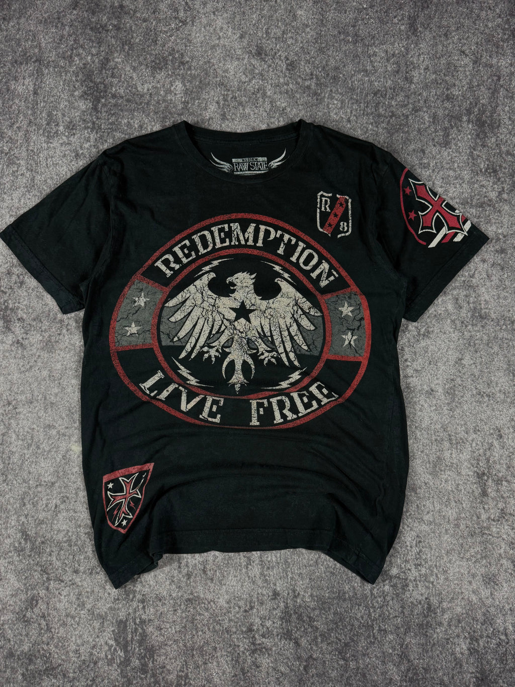 2000s raw state shirt (S)