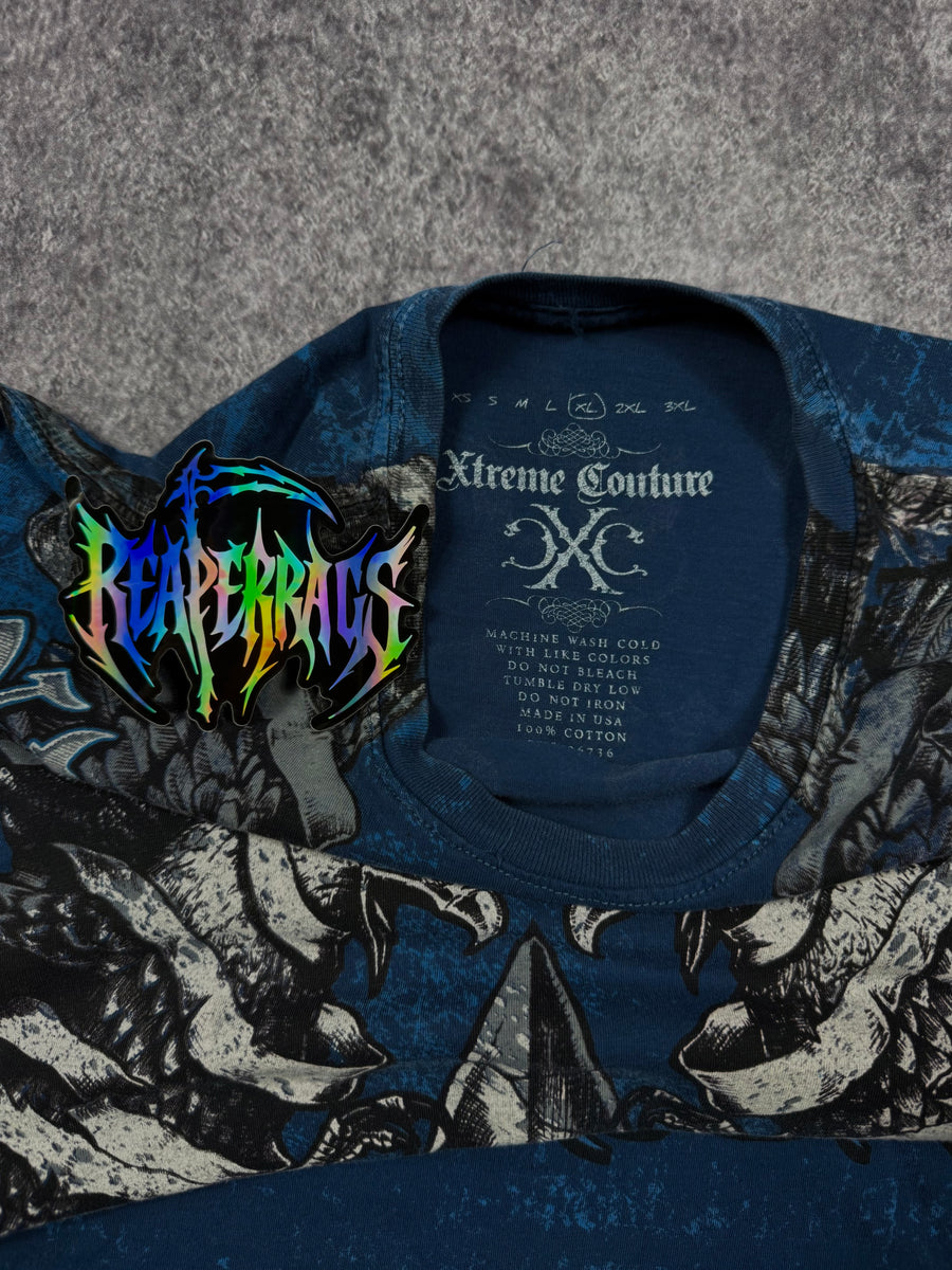 (rare) 2000s xtreme couture shirt (L)
