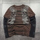 2000s MMA Elite Layered Shirt (M)