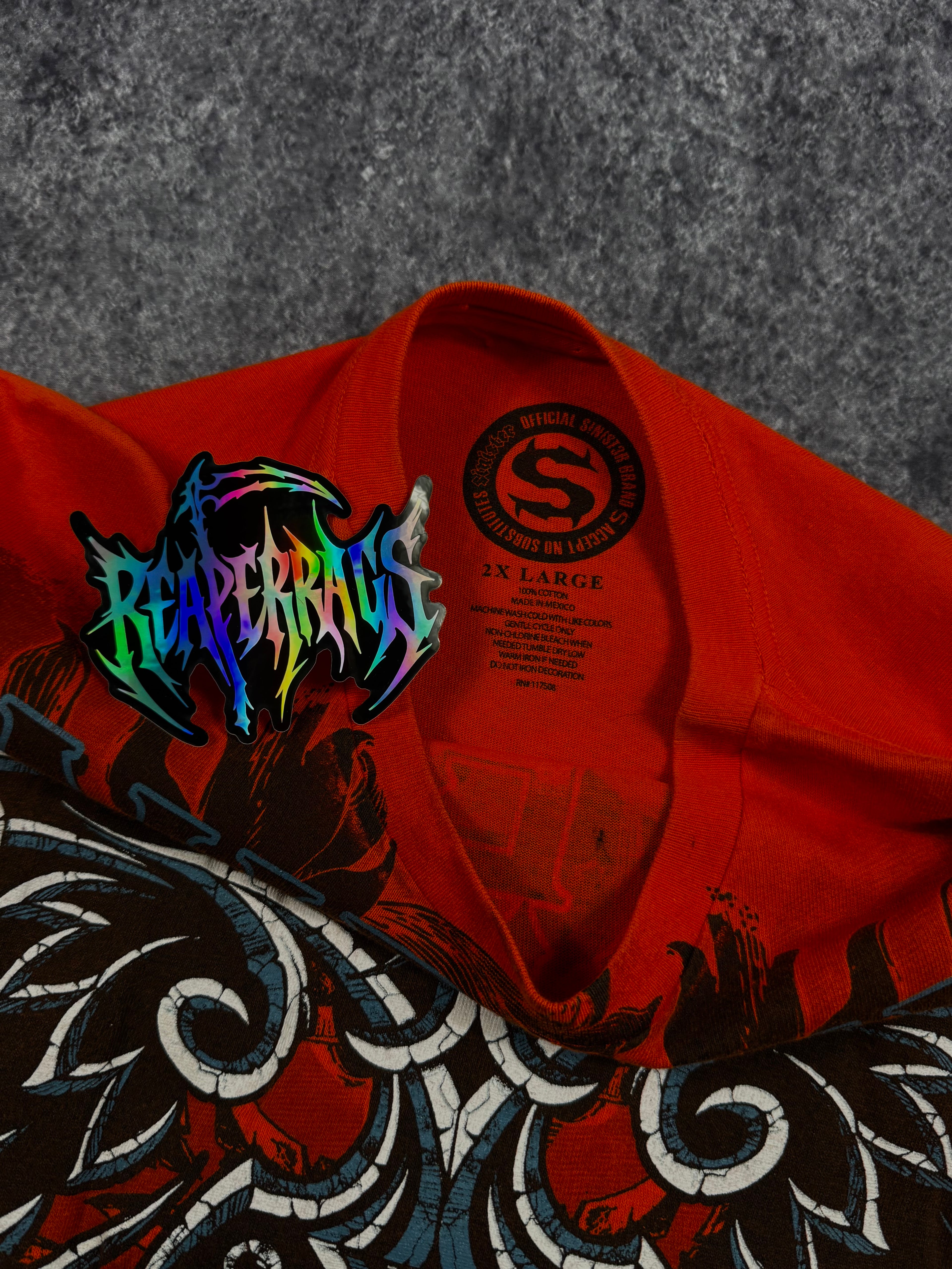 (rare) 2000s sinister shirt (XL)