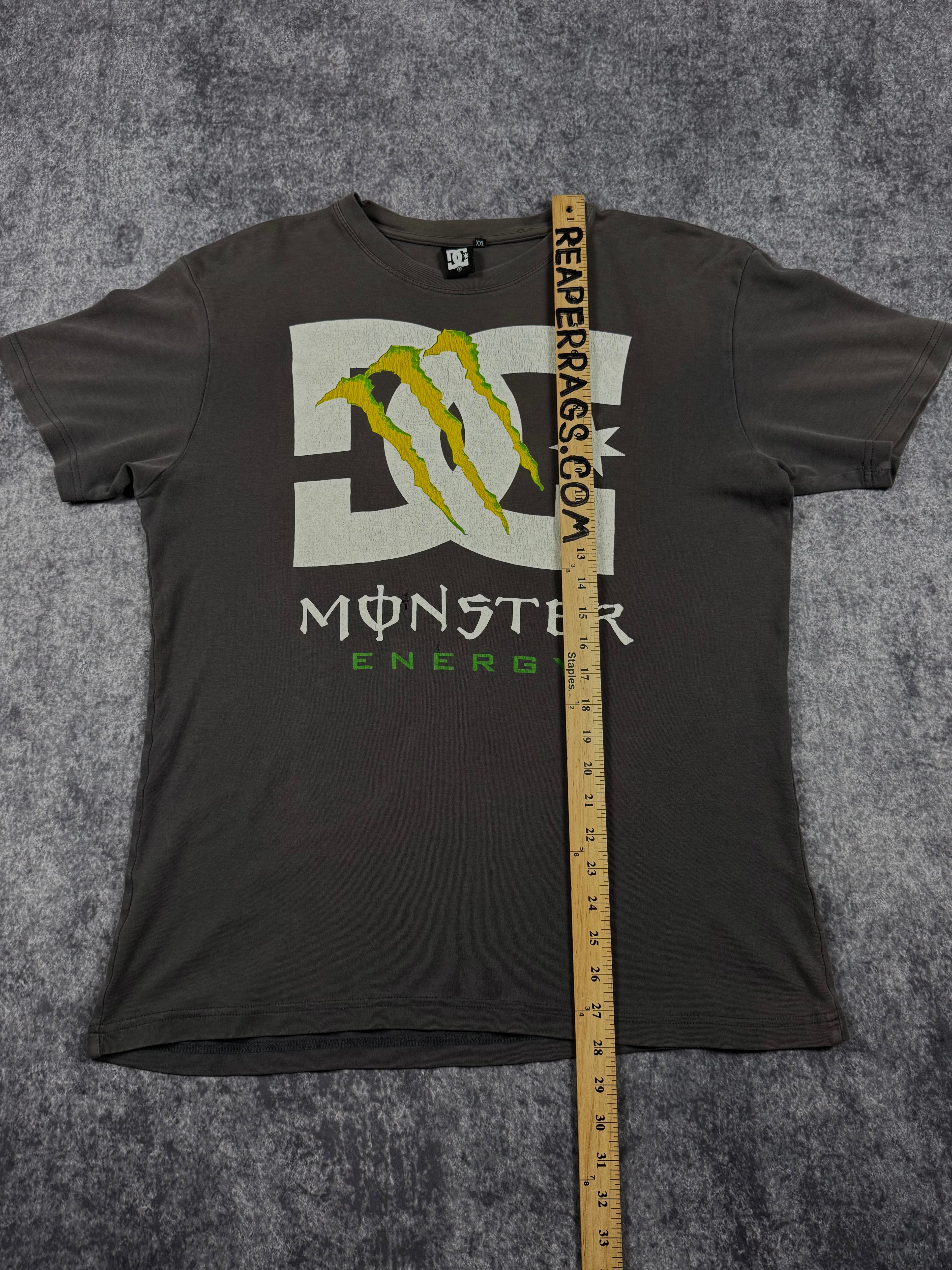 (rare) 2000s monster energy x dc shoes shirt (L)