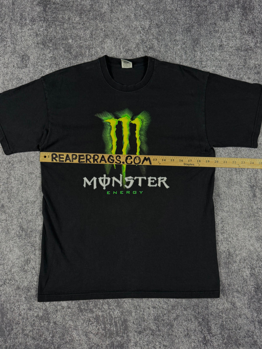 (rare) 2000s monster energy shirt (M)