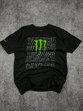 (rare) 2000s monster energy shirt (M)