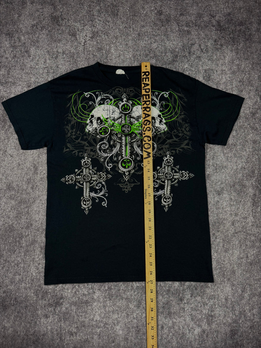 2000s skull shirt (M)
