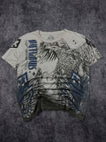 (rare) 2000s mma elite shirt (M)
