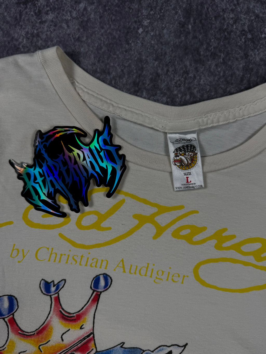 (rare) 2000s ed hardy shirt (L)