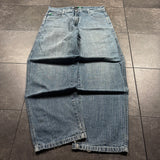 2000s Southpole Green Tab Jeans (36x31)