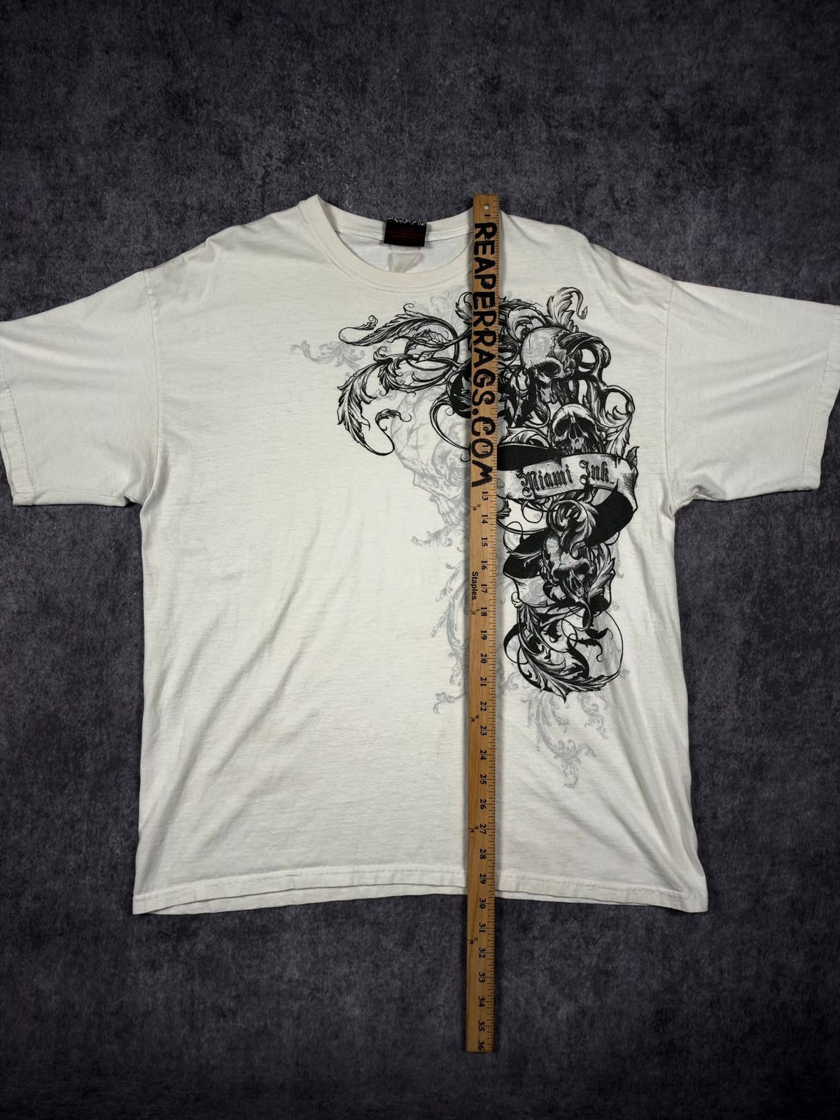 (RARE) 2000s MIAMI INK SHIRT (XL)