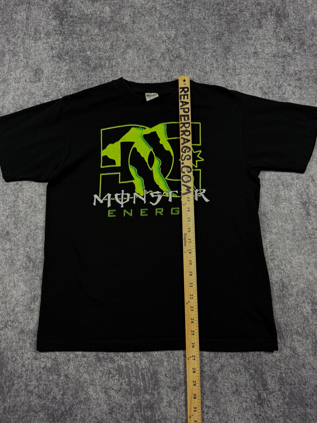 (rare) 2000s monster energy x dc shoes shirt (M)