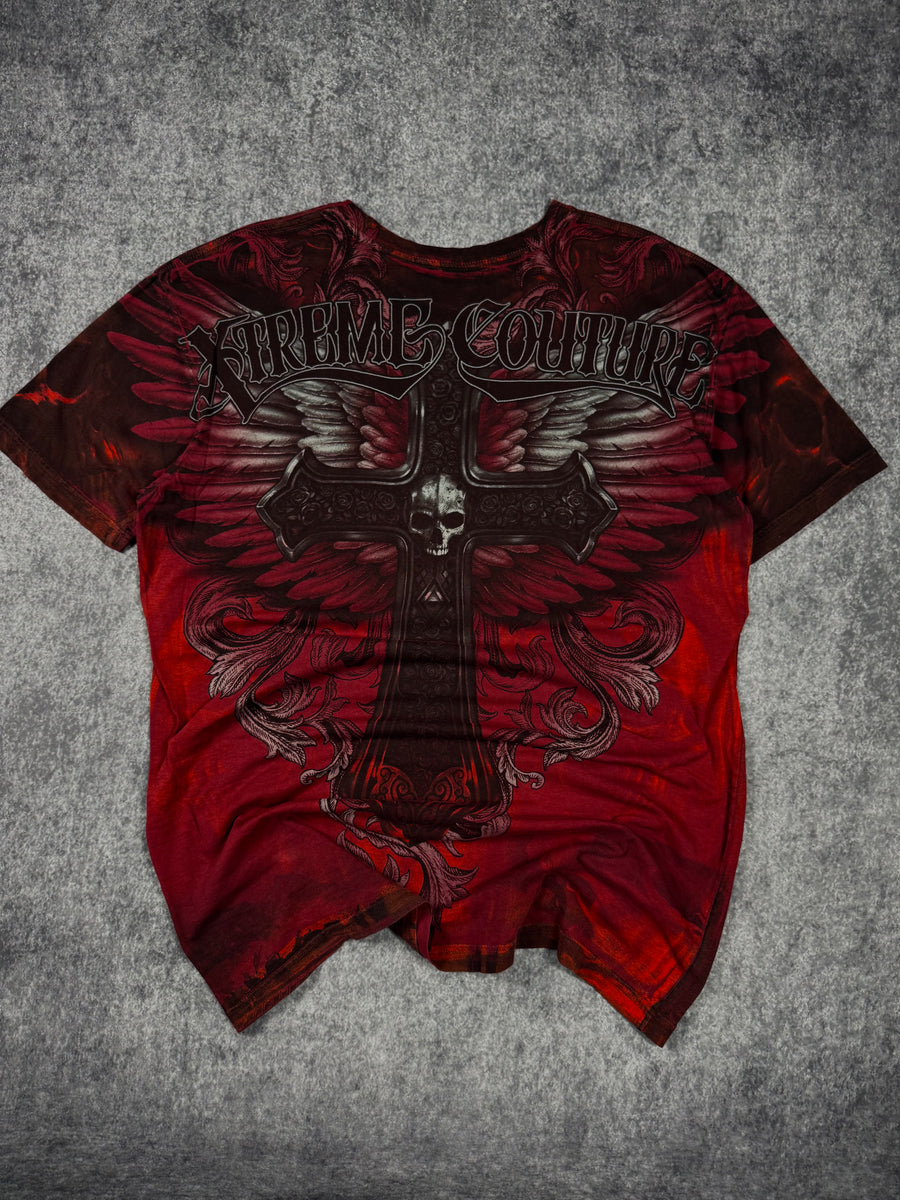 (rare) 2000s xtreme couture shirt (XL)