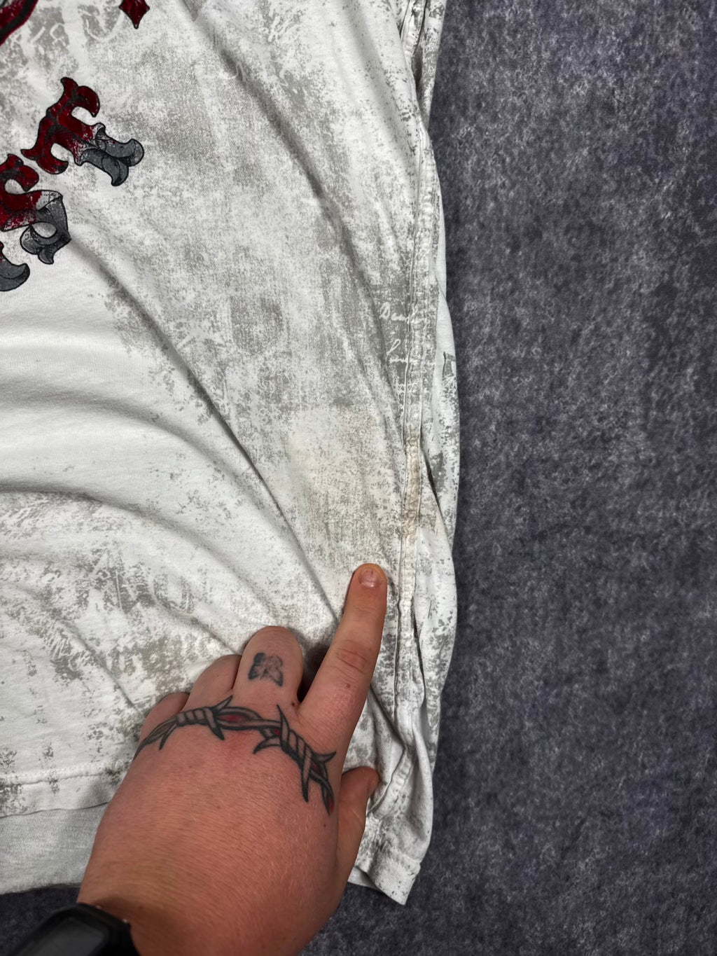 (RARE) 2000S AFFLICTION SHIRT (XL)