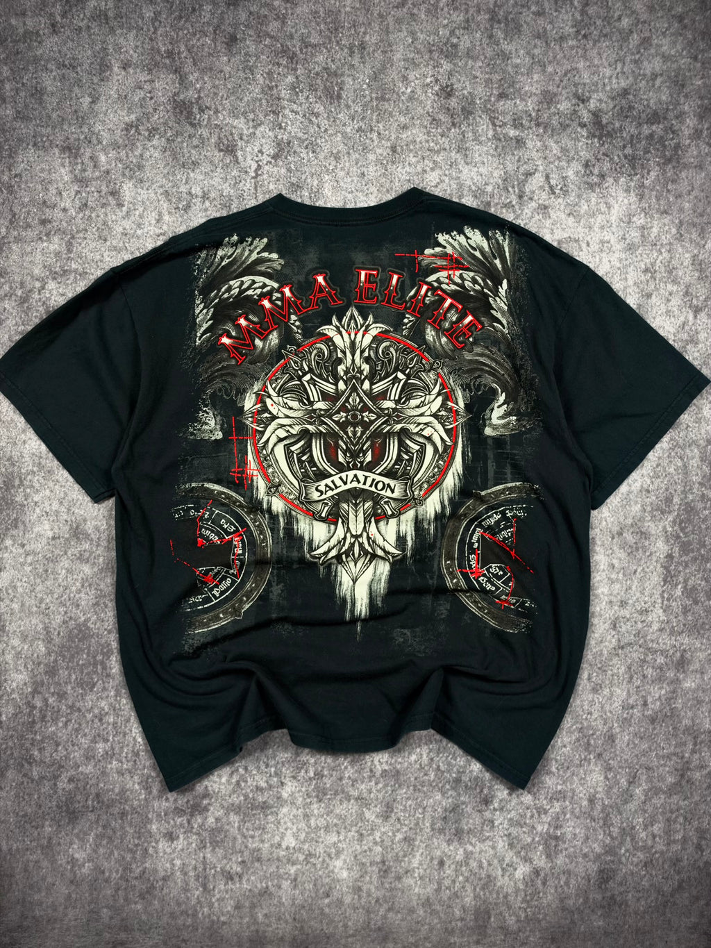 (RARE) 2000S MMA ELITE SHIRT (XL)