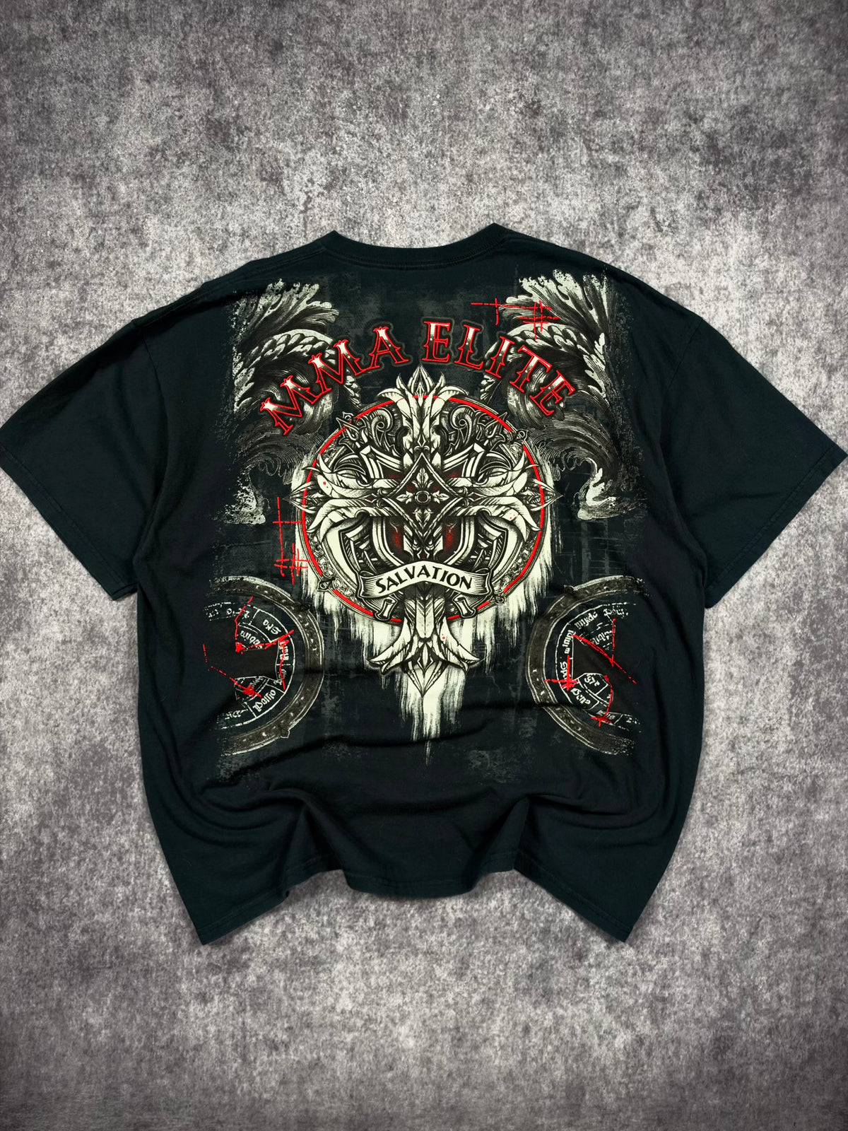 (RARE) 2000S MMA ELITE SHIRT (XL)
