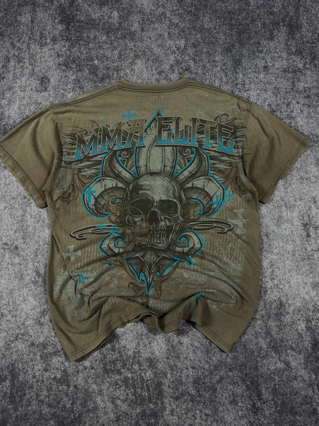 (rare) 2000s mma elite shirt (M)
