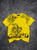 2000S SKULL SHIRT (L)