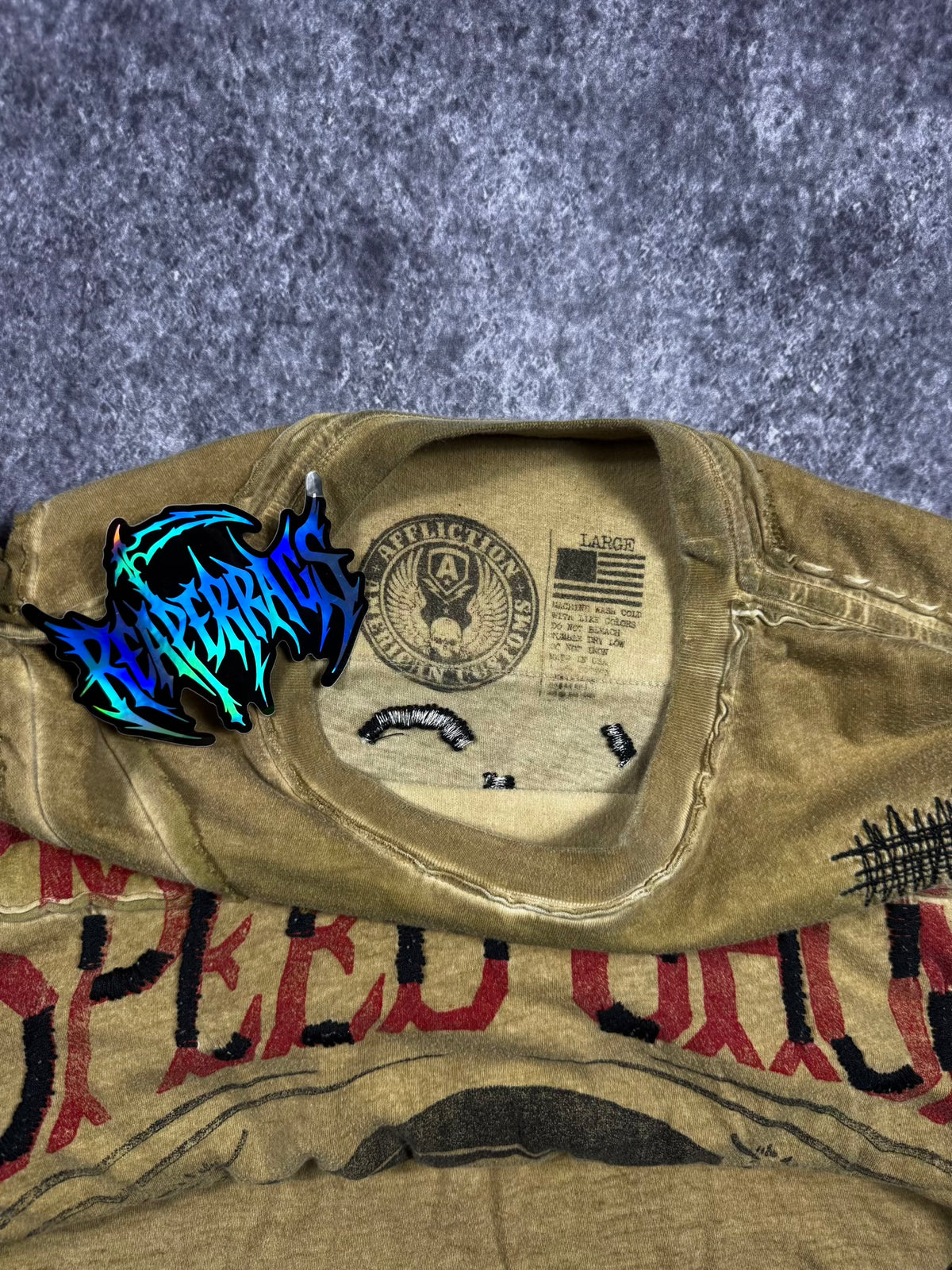 2000S AFFLICTION SHIRT (L)
