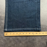 2000s Sacred Crown Embroidered Jeans (48x27)