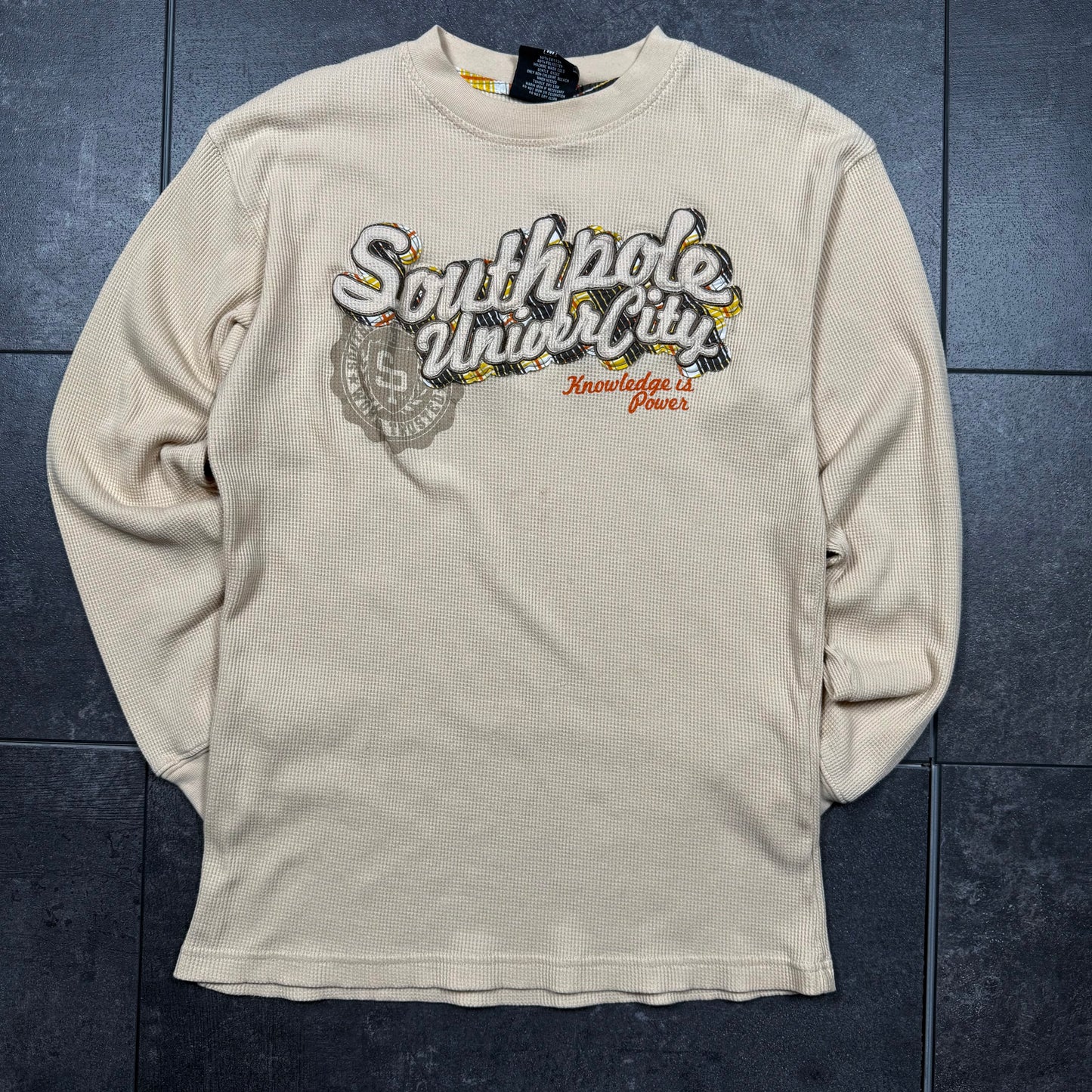 Southpole Y2K Thermal Shirt (M)