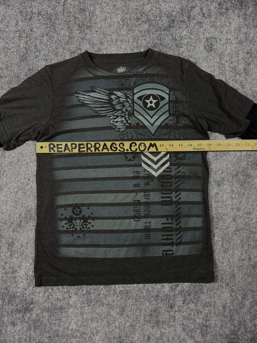 (rare) 2000s helix layered shirt (S)