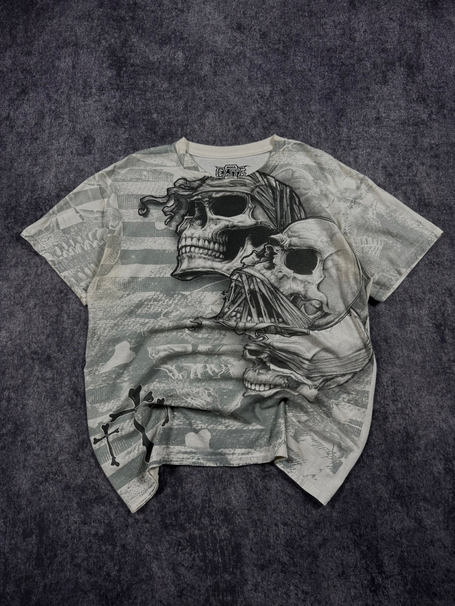 (rare) 2000s mma elite shirt (L)