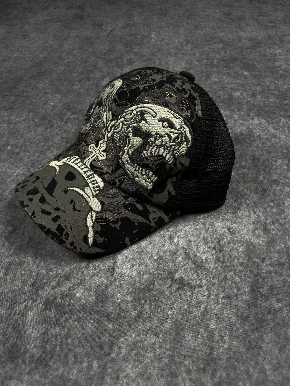 (GRAIL) 2000s AFFLICTION TRUCKER HAT (OS)