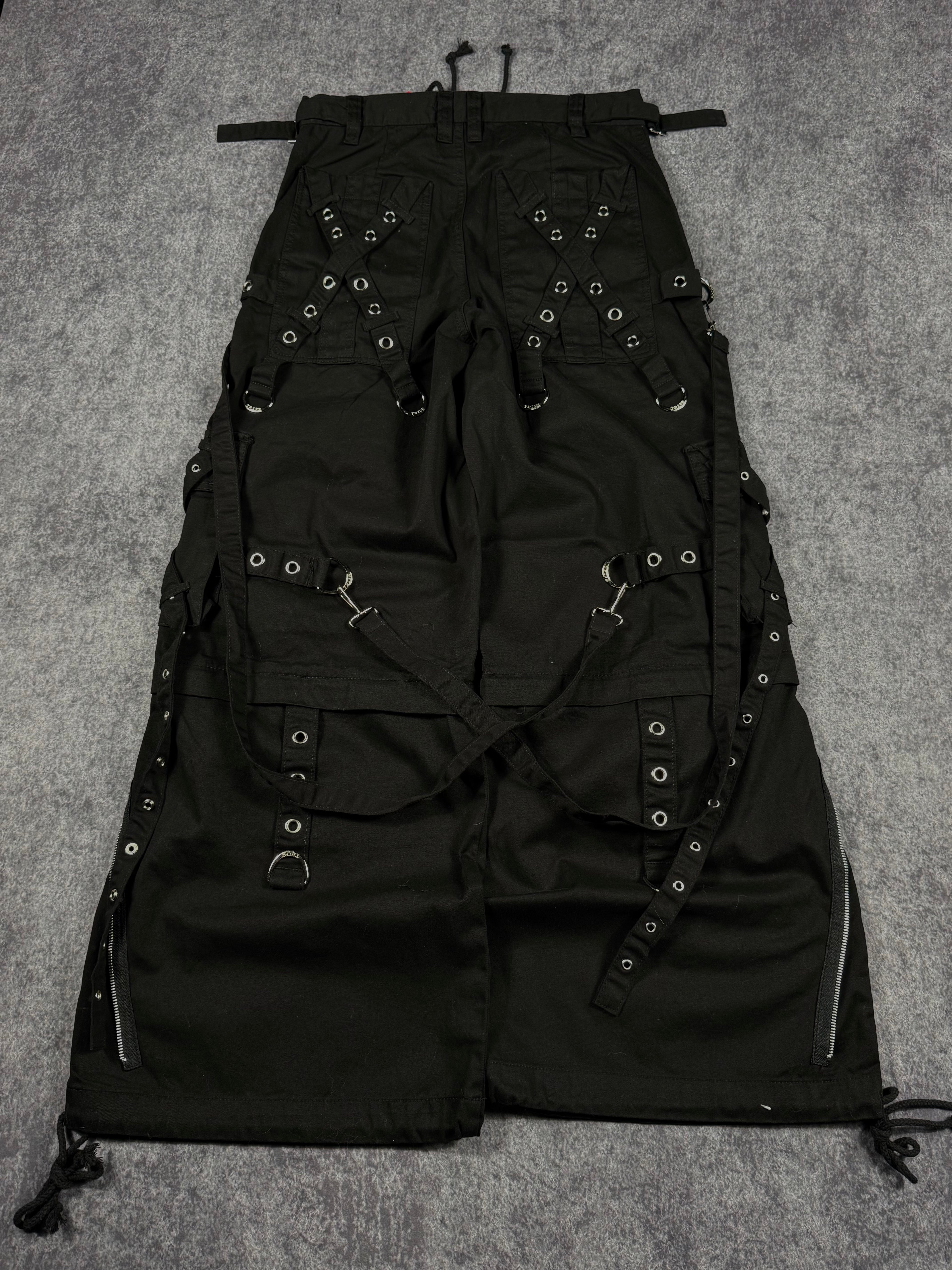 NWT 2000s Tripp NYC X-Strap Zip-Off Pant (30x32)