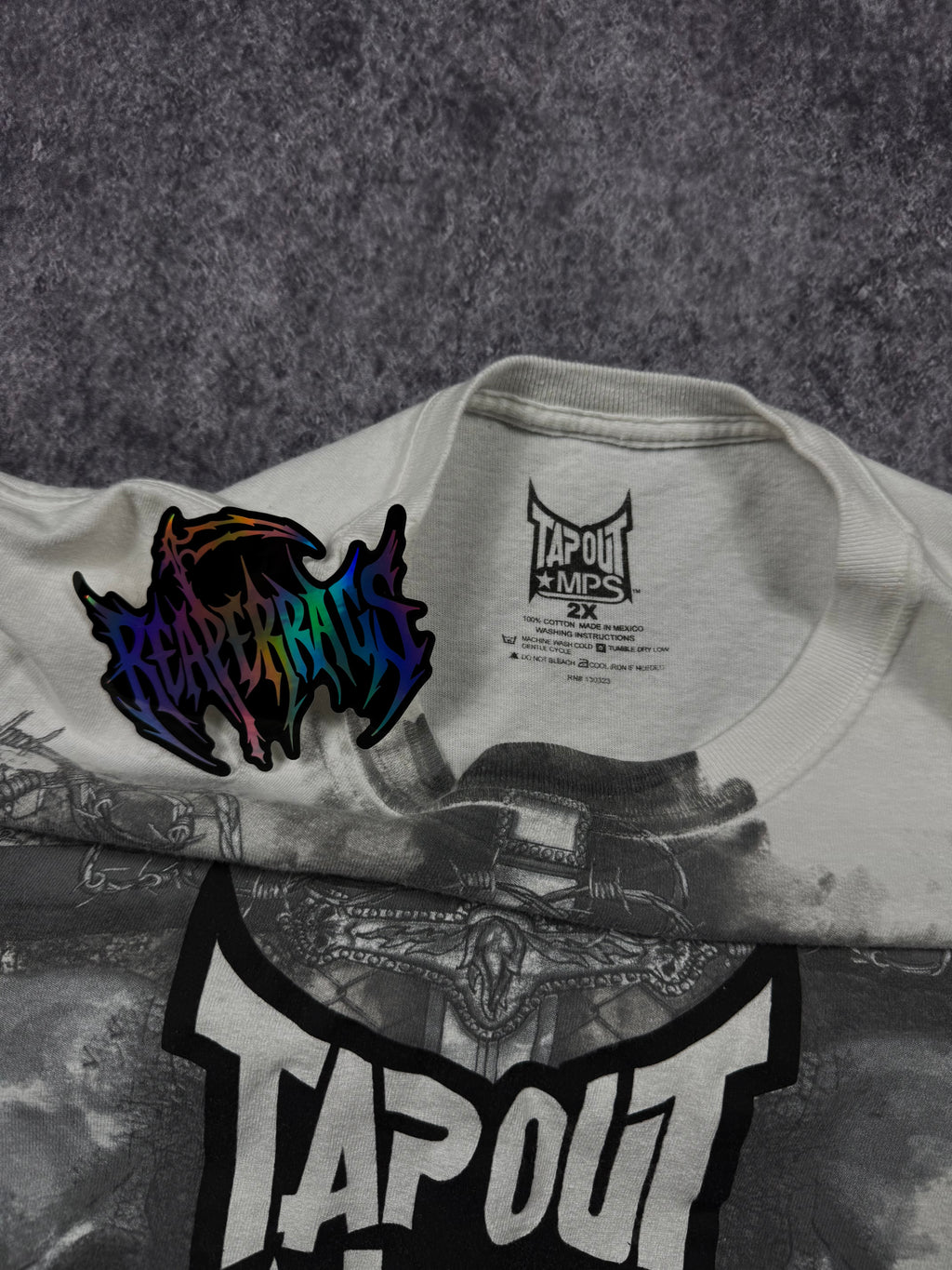 (rare) 2000s tapout shirt (XXL)