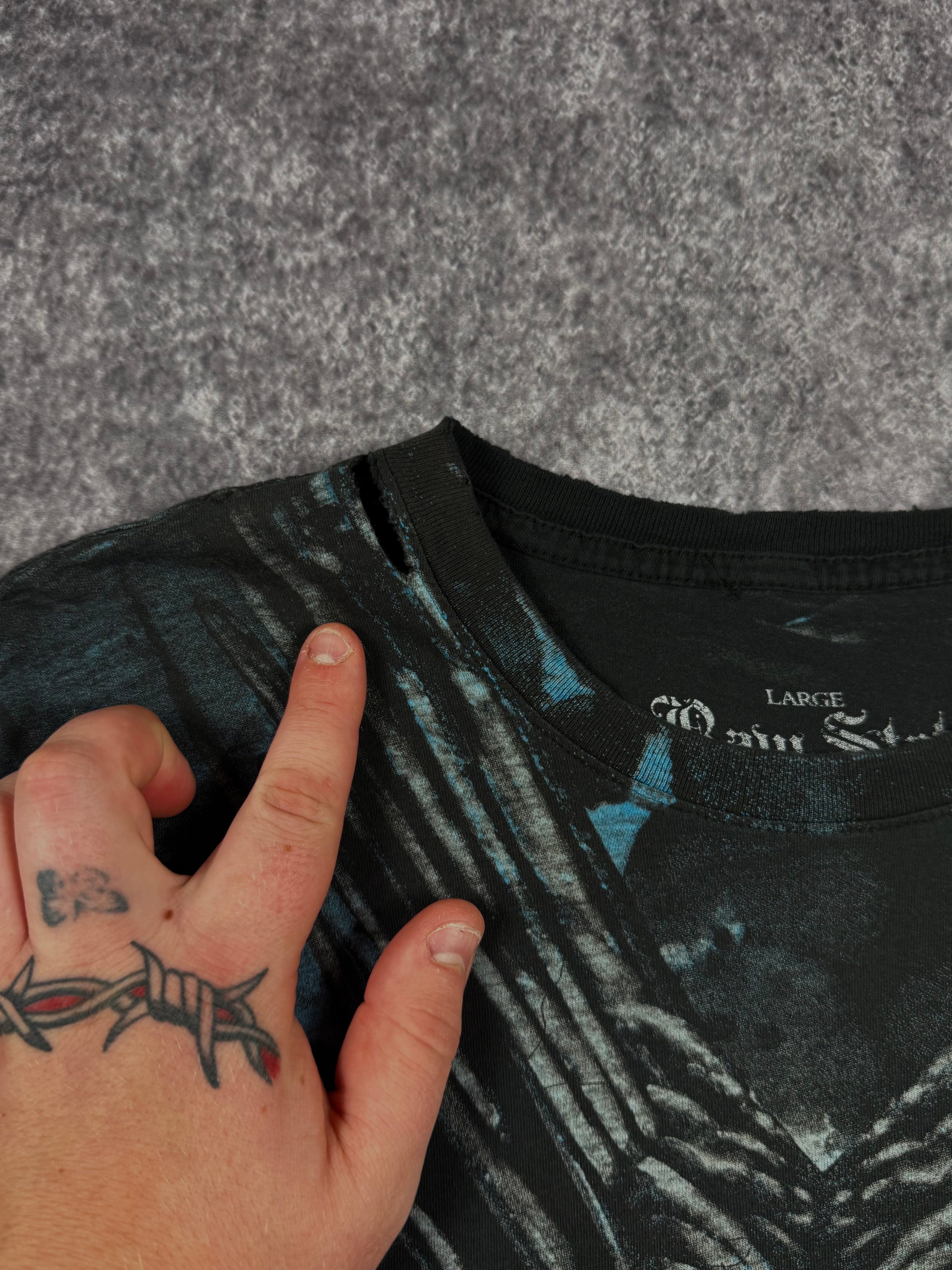 (rare) 2000s raw state shirt (L)
