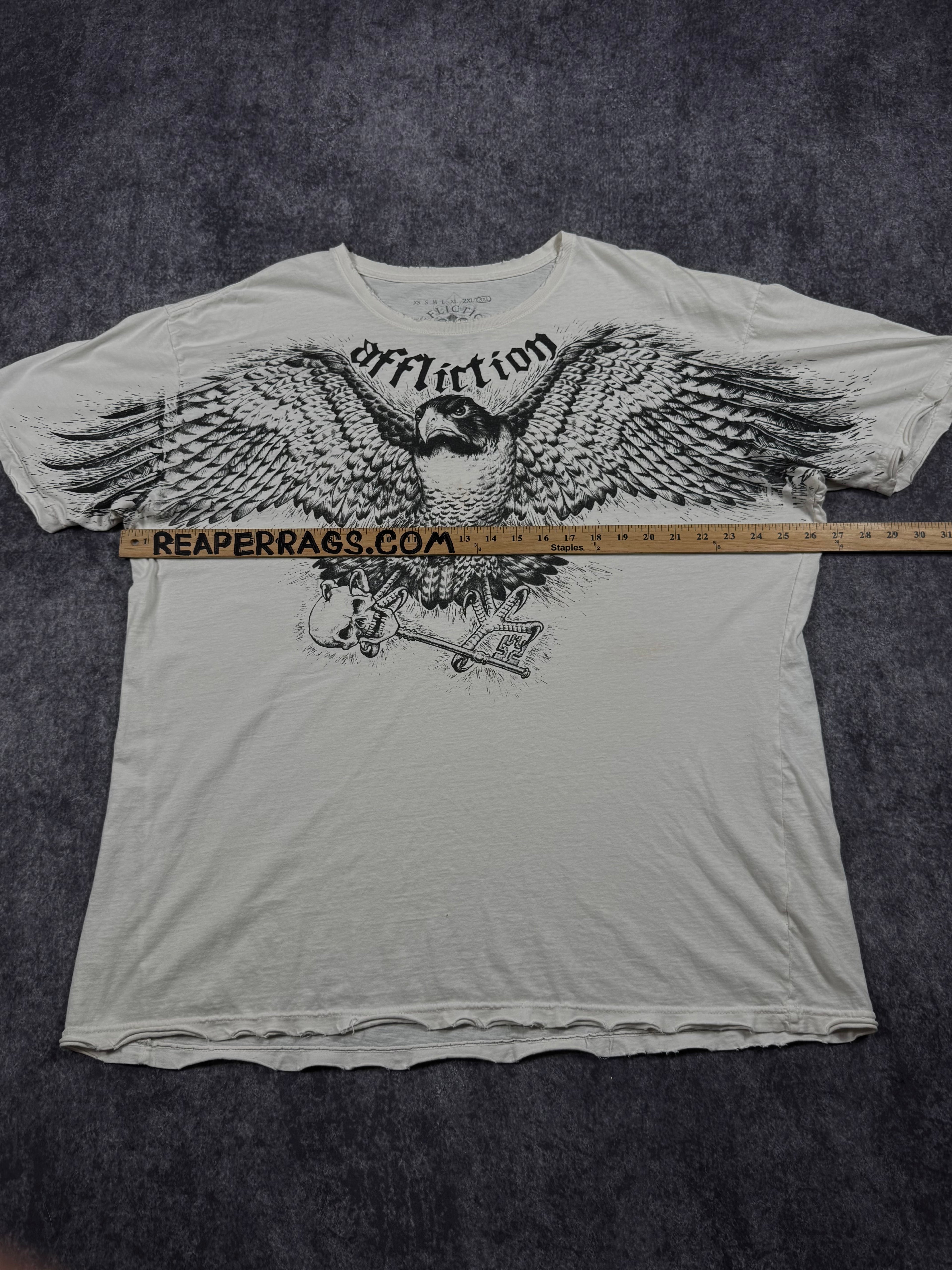 (rare) 2000s affliction shirt (XXXL)
