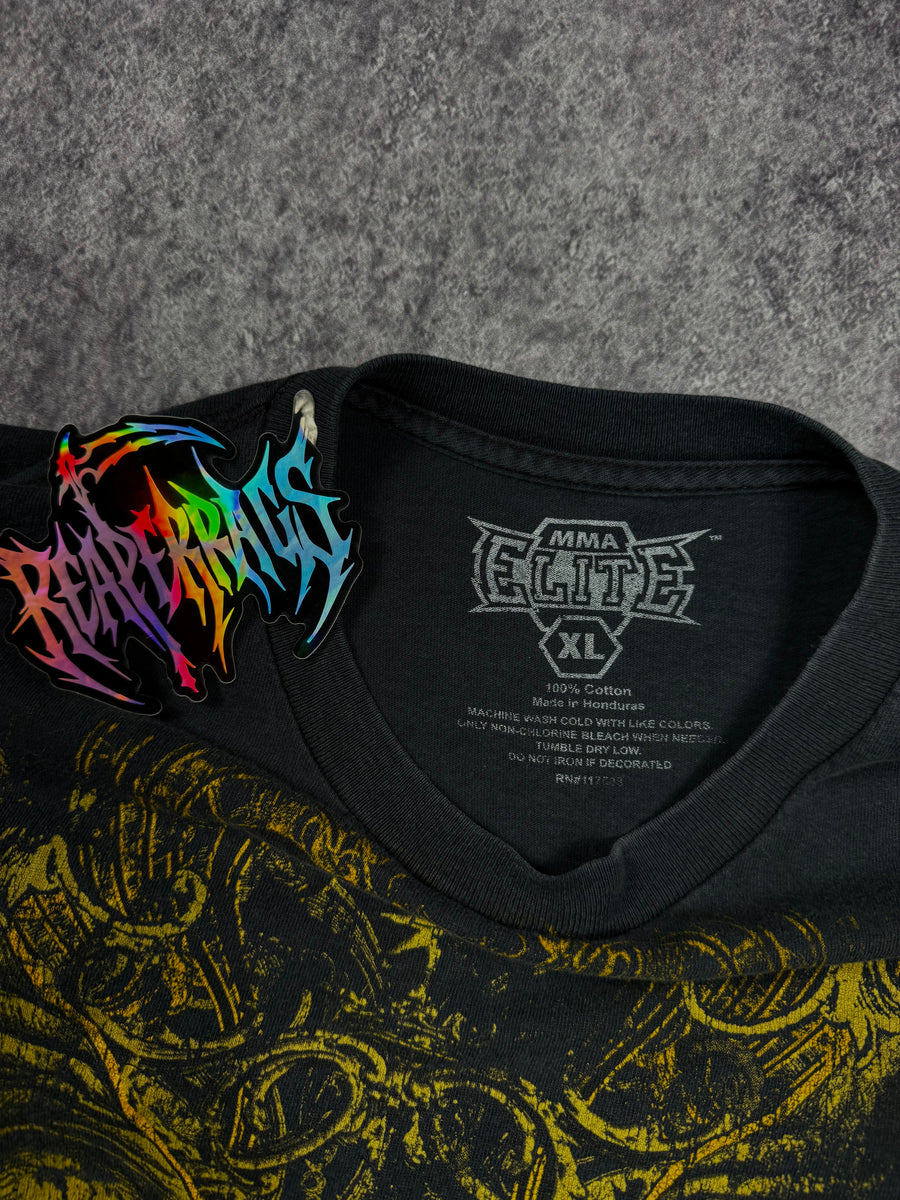 (rare) 2000s mma elite shirt (XL)
