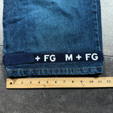 Deadstock Marithe Francois Girbaud Shuttle Strap Jeans (42x33)