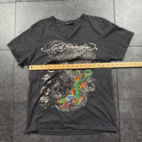 2000s Ed Hardy Dragon Shirt (S)