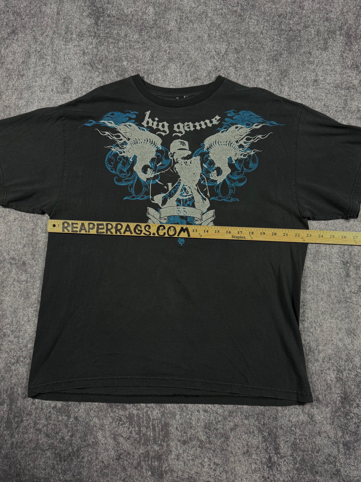 2000s big game chrome shirt (XL)
