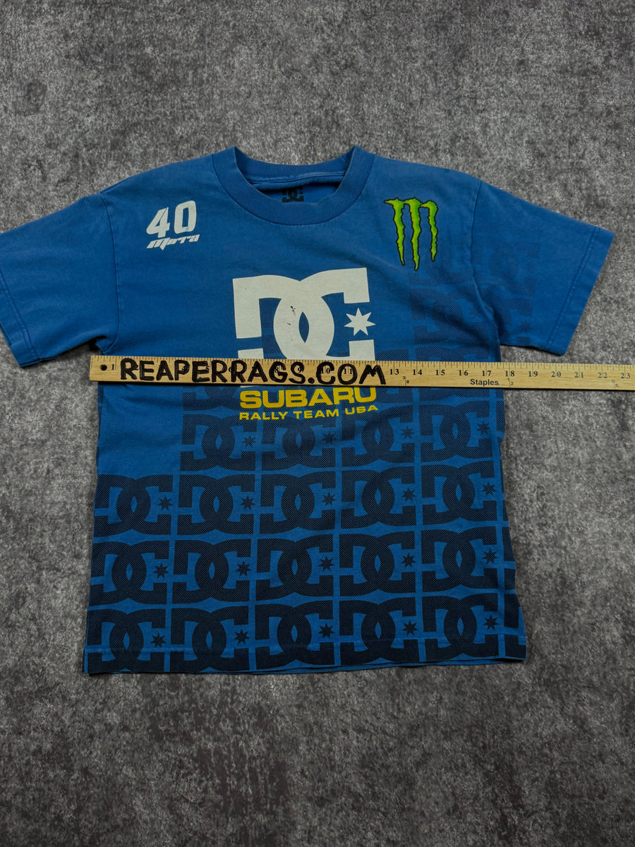 (rare) 2000s monster energy x dc shoes x subaru shirt (S)